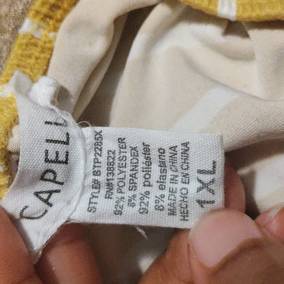 Asoph Plus Size Striped Tube Top and Flare Pants Set - Picture 8 of 11